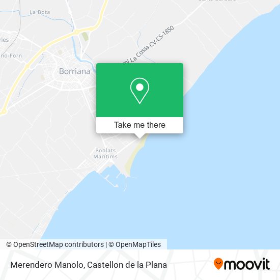 Merendero Manolo map