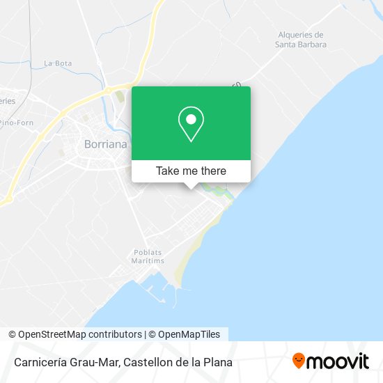 Carnicería Grau-Mar map