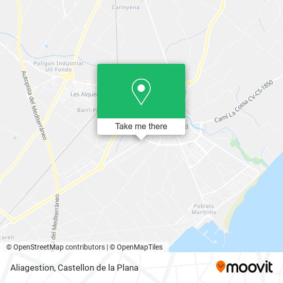 Aliagestion map
