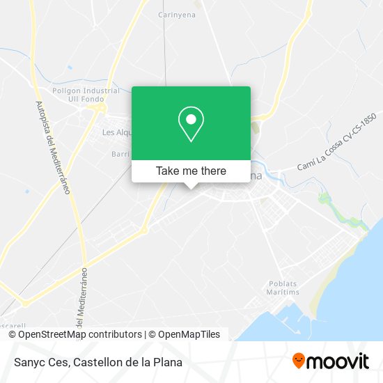 Sanyc Ces map