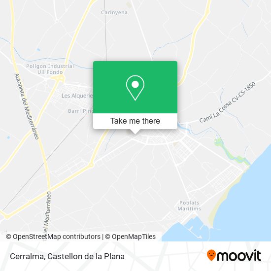 Cerralma map