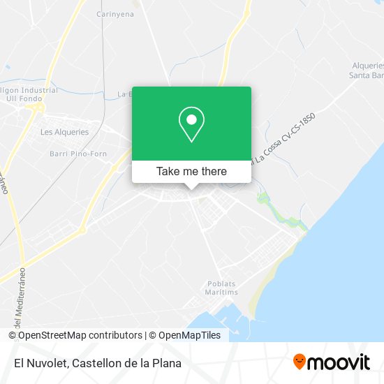 mapa El Nuvolet