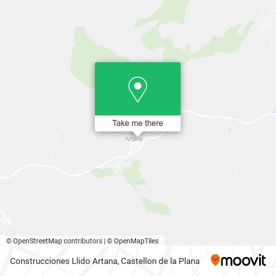 Construcciones Llido Artana map