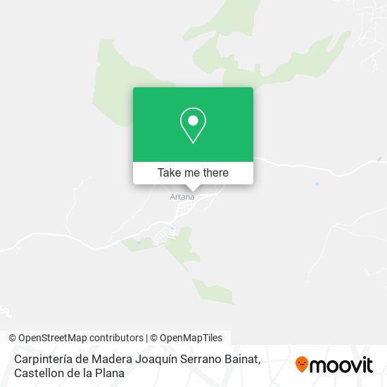 Carpintería de Madera Joaquín Serrano Bainat map