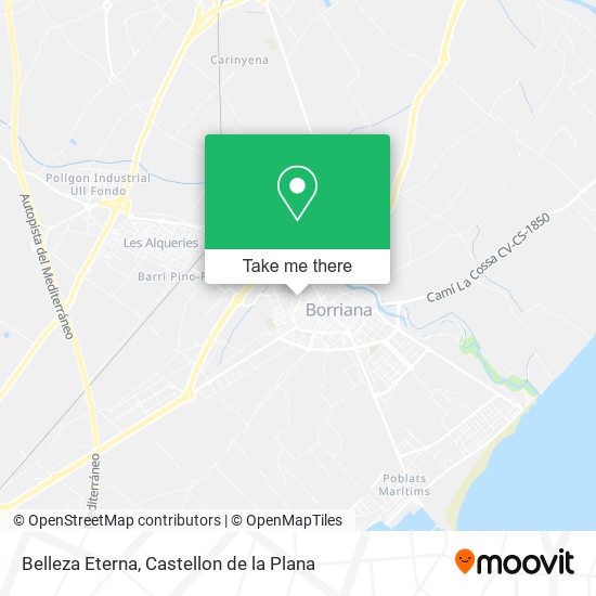 Belleza Eterna map