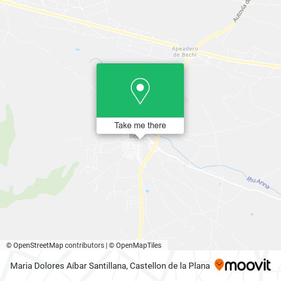 Maria Dolores Aíbar Santillana map