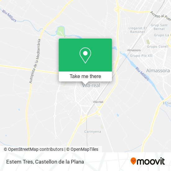 Estem Tres map