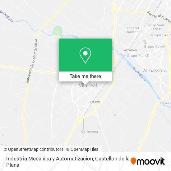 Industria Mecanica y Automatización map