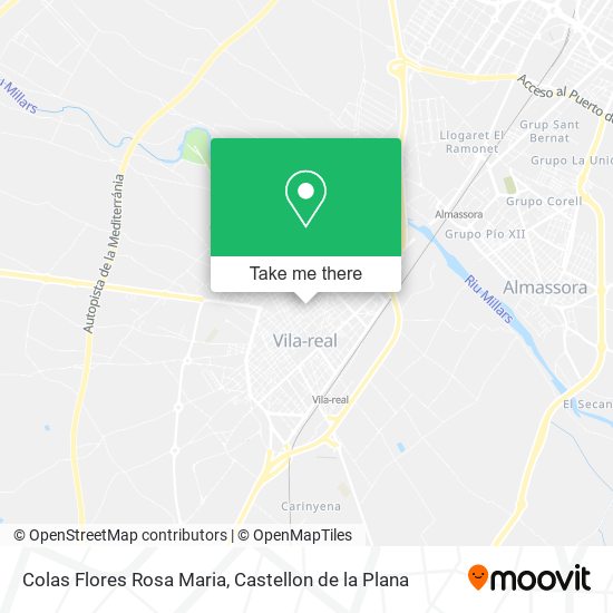 Colas Flores Rosa Maria map