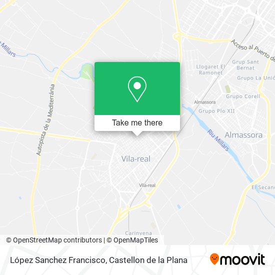 López Sanchez Francisco map