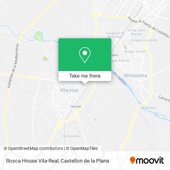 Rosca House Vila-Real map
