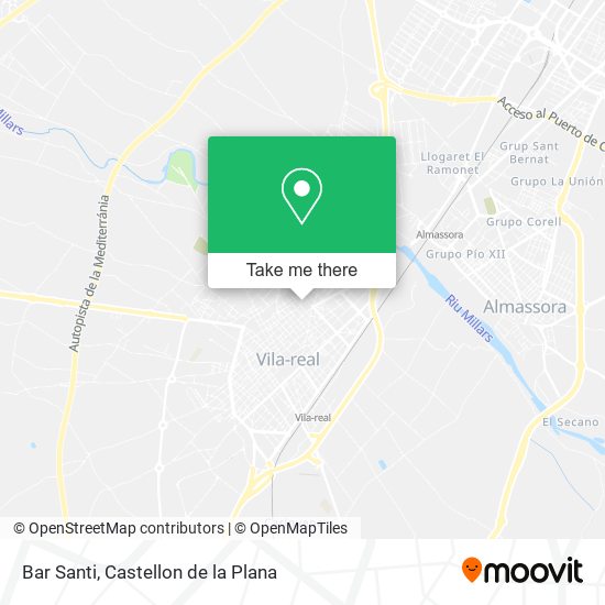 Bar Santi map