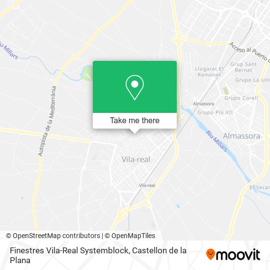 Finestres Vila-Real Systemblock map