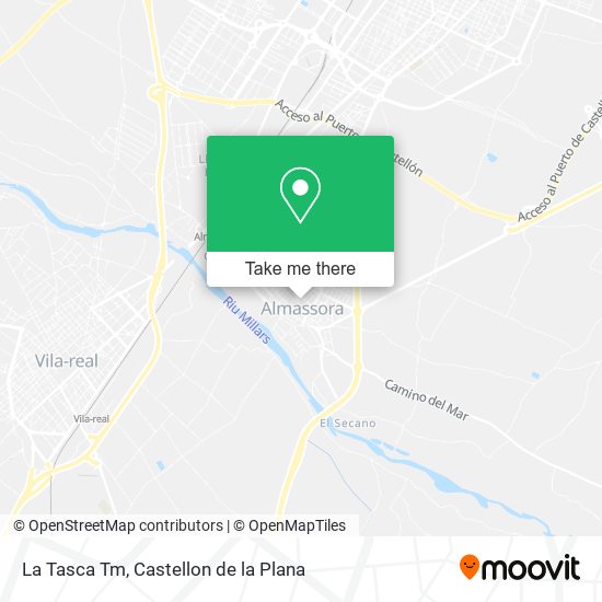 La Tasca Tm map