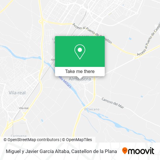 Miguel y Javier García Altaba map