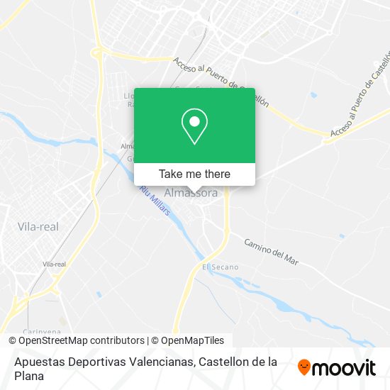 Apuestas Deportivas Valencianas map
