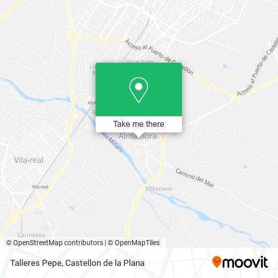 mapa Talleres Pepe