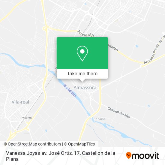 Vanessa Joyas av. José Ortiz, 17 map