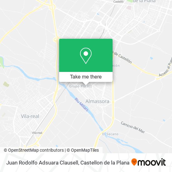 Juan Rodolfo Adsuara Clausell map