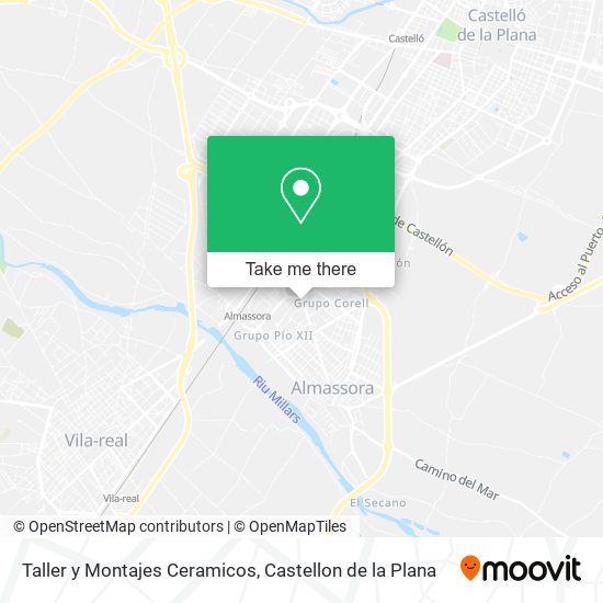 Taller y Montajes Ceramicos map