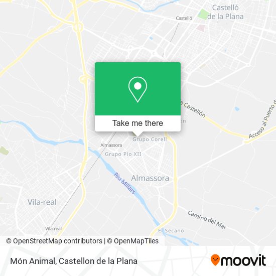 Món Animal map