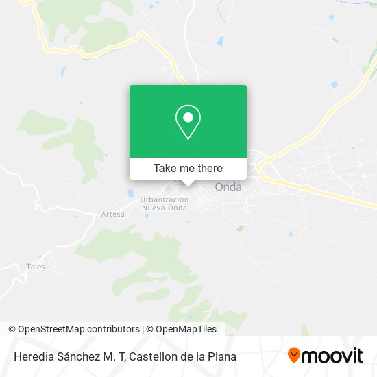 Heredia Sánchez M. T map