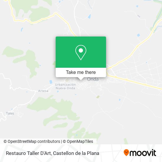 Restauro Taller D'Art map