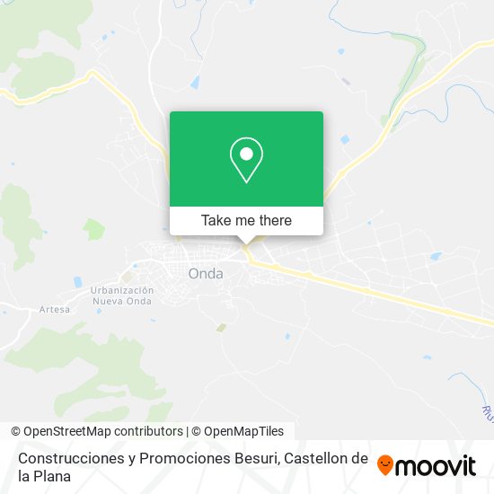 Construcciones y Promociones Besuri map