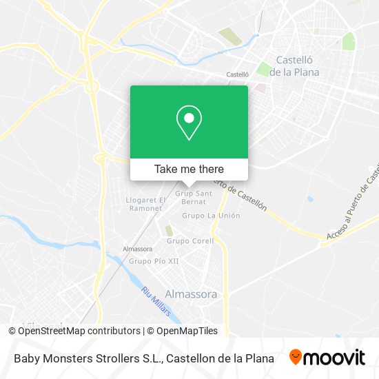 Baby Monsters Strollers S.L. map
