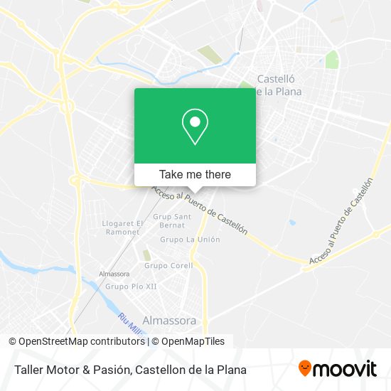 Taller Motor & Pasión map