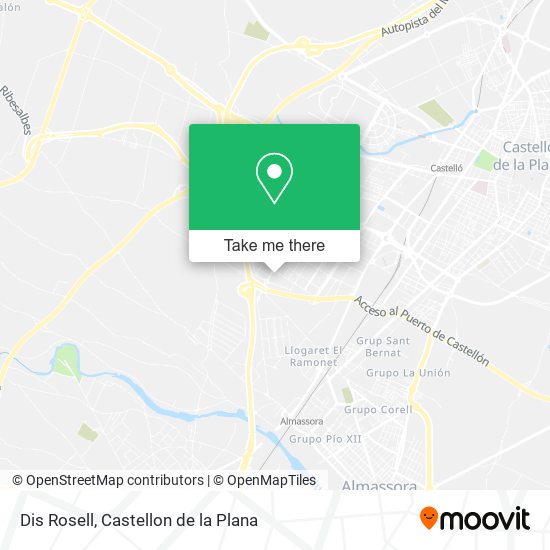 Dis Rosell map