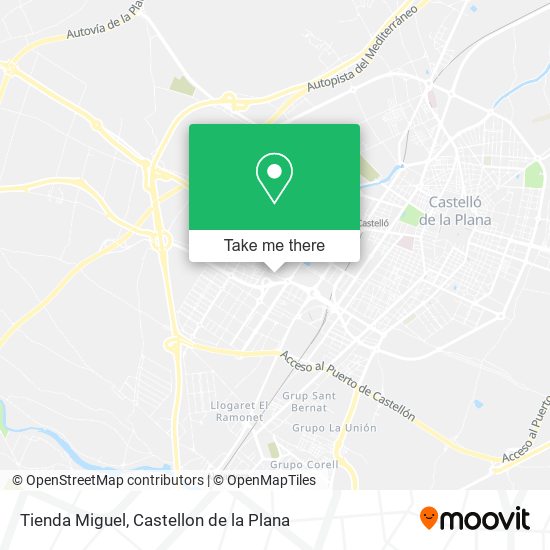 Tienda Miguel map