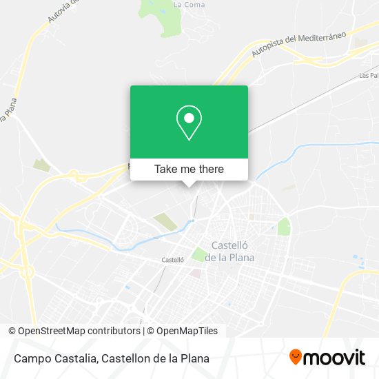 Campo Castalia map