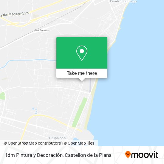 Idm Pintura y Decoración map