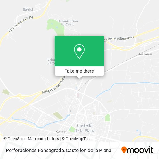 mapa Perforaciones Fonsagrada