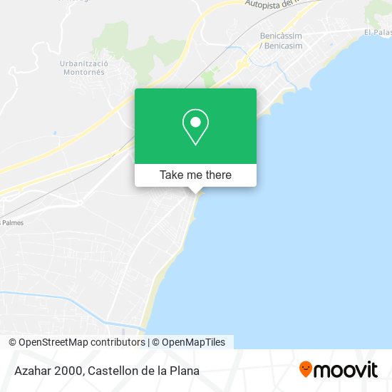 Azahar 2000 map
