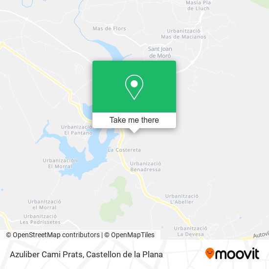 Azuliber Cami Prats map