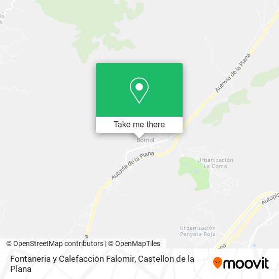Fontaneria y Calefacción Falomir map