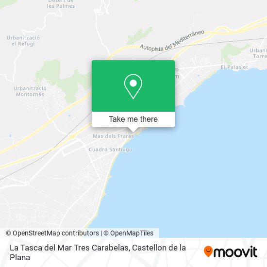 La Tasca del Mar Tres Carabelas map