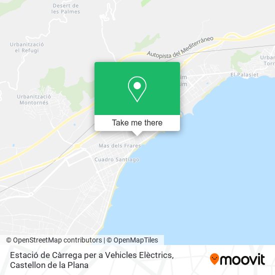 Estació de Càrrega per a Vehicles Elèctrics map