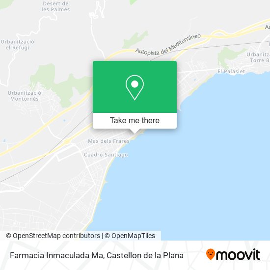 Farmacia Inmaculada Ma map