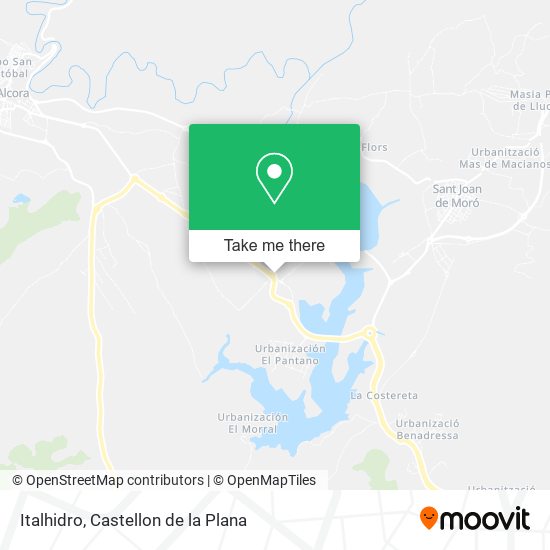 Italhidro map
