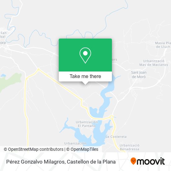 Pérez Gonzalvo Milagros map
