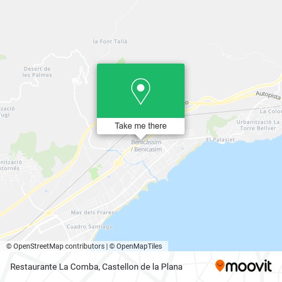 Restaurante La Comba map