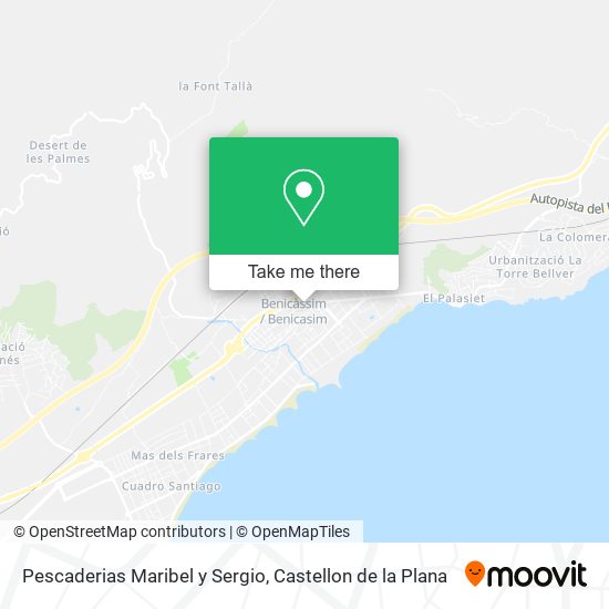 Pescaderias Maribel y Sergio map