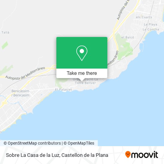 Sobre La Casa de la Luz map