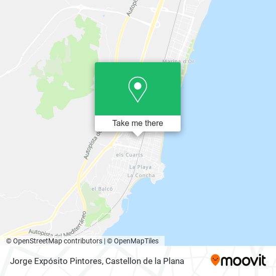 Jorge Expósito Pintores map