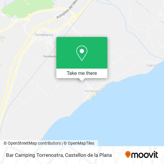 Bar Camping Torrenostra map