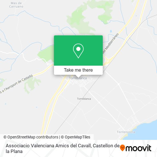 Associacio Valenciana Amics del Cavall map
