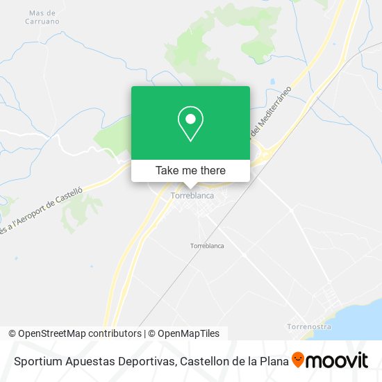 Sportium Apuestas Deportivas map